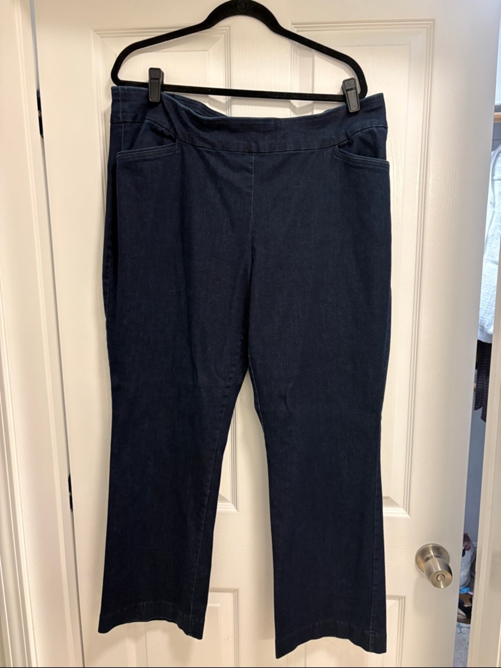 croft & barrow Navy Plus Size Ponte Pants